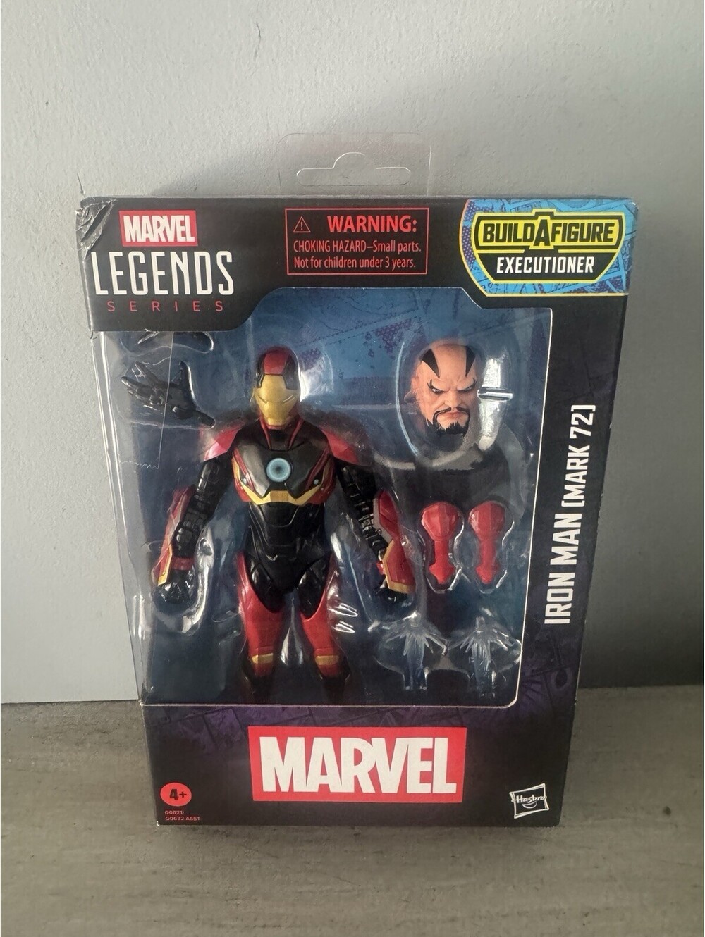 Marvel Legends Series Iron Man Mark 72 Action Figure Boxed w/ Alt Head, Hands
